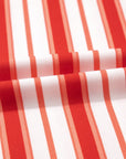 Stripe Contrast Collar Raglan Sleeve T-Shirt