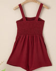 Marlowe Casual Smocked Sleeveless Romper