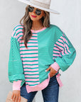 Rosalie Side Slit Baggy Sweatshirt