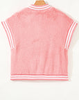 Mila Patchwork Winter Plush Vest