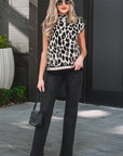 Neriah High Short Sleeve Sweater