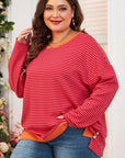 Eliza Sleeve Decor top Long Sleeve PLUS Top