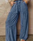 Lucy Leg Patchwork Drawstring Pants