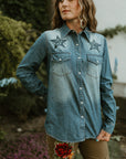 American Mustang Button Up