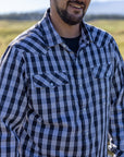 Durable Palaka Western Snap Shirt For Everyday Workwear Travel And Casual Comfort