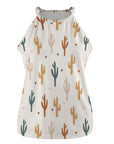 Baha Ranch Cactus Western Tank Top
