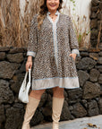 Davina Long Sleeve Mini PLUS Dress