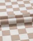 Checker T-Shirt & High Waist Skort Set
