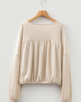 Veda Sleeve Knit top Long Sleeve Top