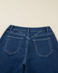 Daria Detail Loose Cuffed Jeans