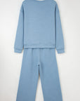 Textured Top and Pants Set