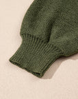 Maren Raglan Sleeve Pullover Sweater