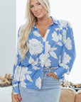 Carmen Detail Puff Sleeve Shirt