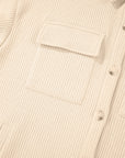 Lilith Corduroy Buttoned Long Sleeve Jacket