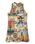 Baha Ranch Colores De Mexico Pictures of the Southwest Sleeveless Mini Dress