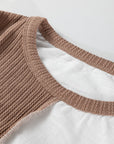 Seraphina Raw Seamed Knitted Jumper