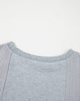 Mercy Hem Pullover top Long Sleeve Top