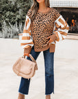 Margot Casual Sweatshirt with Slits