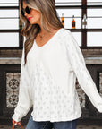 Tessabina Patchwork Embroidered Top