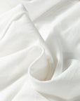 Solid Buttoned Drawstring Waist Pleated Wide Leg Pants