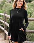 Beajena Long Sleeve Mini Dress