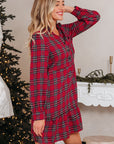 Wynlyra Sleeve Mini Dress Long Sleeve Top