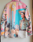 Baha Ranch Retro Pop Western Pop Cowgirl Blazer
