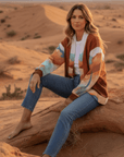 Baha Ranch Colores de Mexico Fantasia Drop Shoulder Cardigan