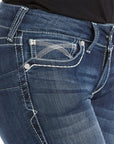 R.E.A.L. Mid Rise Stretch Ivy Stackable Straight Leg Jean