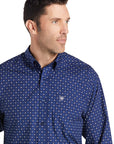 Ariat Classic Long Sleeve Button Up - Maritime Blue