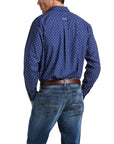Ariat Classic Long Sleeve Button Up - Maritime Blue