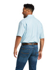 Ariat VentTek Classic Fit SS- Crystal Blue