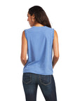 Ariat Mama Tee- REYKJAVIK BLUE
