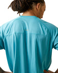 Rebar Heat Fighter T-Shirt-MAUI BLUE