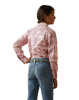 Paisley Shirt-CORAL BLUSH PAISLEY PRINT