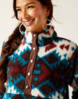 Berber Snap Front Sweatshirt