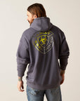 Gradient Badge Hoodie