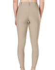 X Large Kids Stretchable Breathable Riding Formfitting In Classic Tan For Comfort
