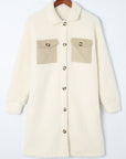 Olivia Single Breasted Teddy Coat