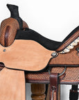 Western Horse Saddle American Leather Ranch Roping Cowboy Hilason