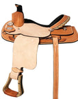 Western Horse Saddle American Leather Basketweave Ranch Roping Cowboy Hilason