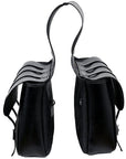 HILASON Western Leather Horse Saddle Bag For Trail