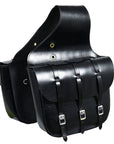 HILASON Western Leather Horse Saddle Bag For Trail