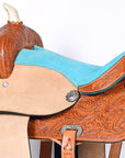 Western Kids Youth Children Miniature Pony Saddle Leather Trail Tack Comfytack