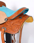 Western Kids Youth Children Miniature Pony Saddle Leather Trail Tack Comfytack
