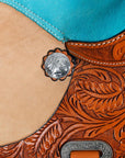 Comfytack Western Kids Youth Children Miniature Pony Saddle Leather Trail Tack