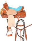 Western Kids Youth Children Miniature Pony Saddle Leather Trail Tack Comfytack