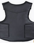 Equestrian Horse Riding Vest Safety Protective Junior Leather Rodeo