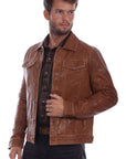 Leather Jacket - 1055