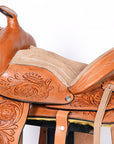 Kids Youth Miniature Pony Saddle Leather Western Pleasure